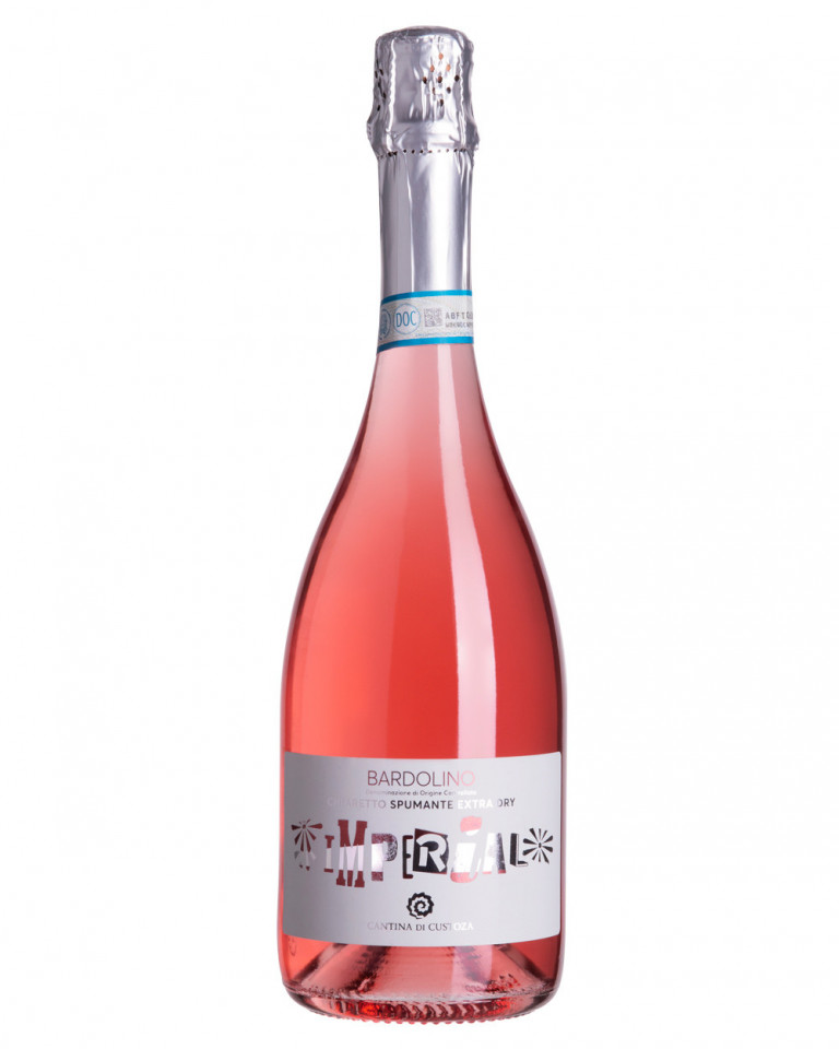 Imperial Bardolino Chiaretto DOC Spumante Roze - Cantina di Custoza - Corvina, Molinara, Rondinella