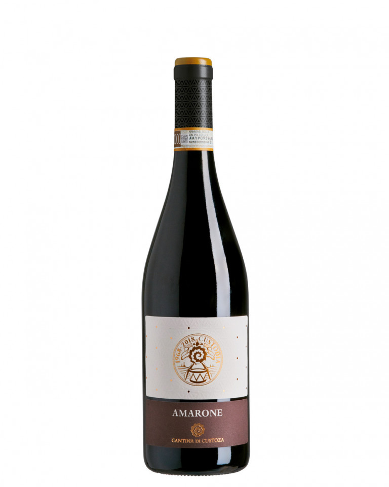 Amarone della Valpolicella DOCG - Cantina di Custoza - Corvina, Corvinone, Rondinella