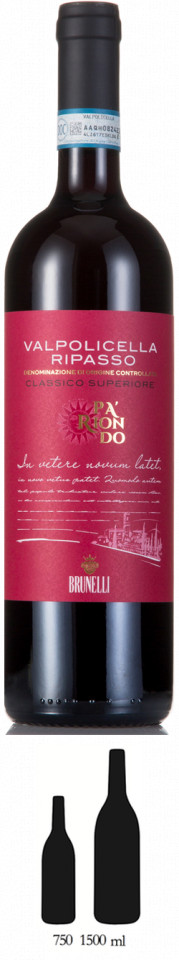 Ripasso - Brunelli - Corvina Veronese, Rondinella, Corvinone.