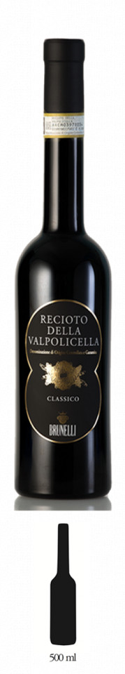 Recioto della Valpolicella - Brunelli - Corvina, Corvinone, Rondinella, Molinara