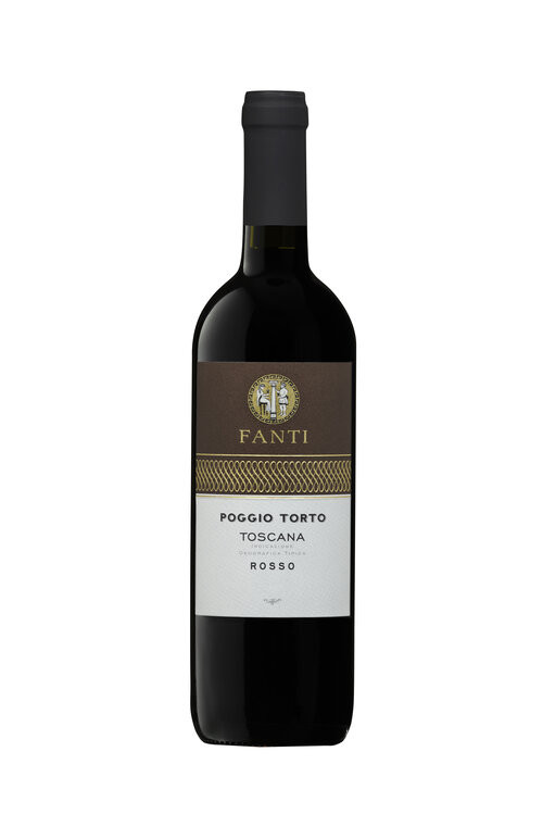 Vino Rosso IGT "POGGIO TORTO" - Fanti - Sangiovese, Merlot, Syrah și Cabernet Sauvignon