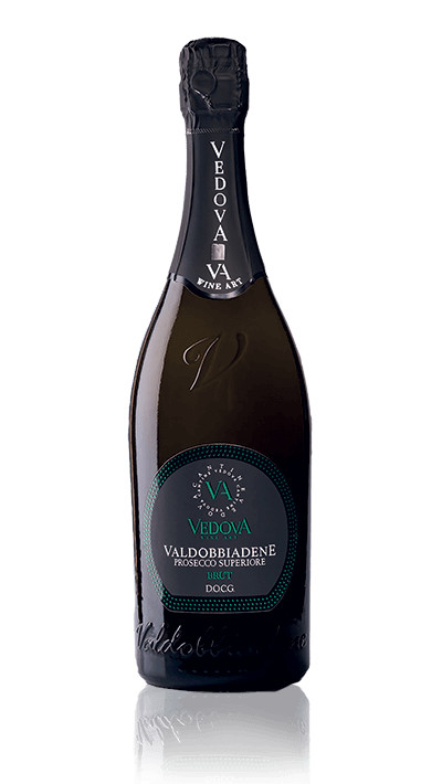 Vedova Valdobbiadene Prosecco Superiore DOCG Spumante Brut - Vedova Wine Art - Glera