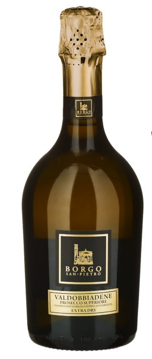 Prosecco Valdobbiadene DOCG EXTRA-DRY - Borgo San Pietro - Glera